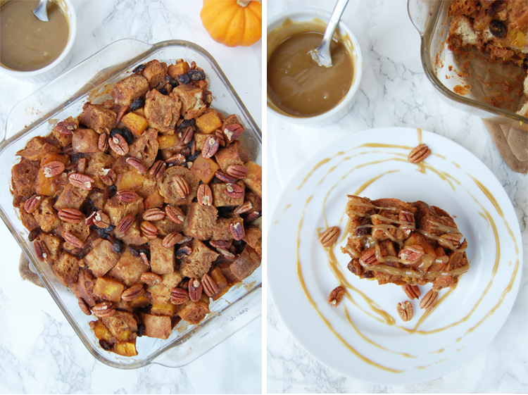 Pumpkin Bread Pudding | Are You Kitchen Me?!